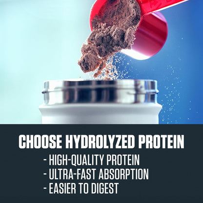ISO 100-100% Hidrolyzed (640g), Morango (610g)