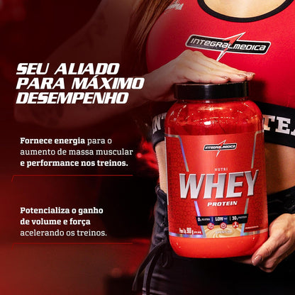Integralmédica - Nutri Whey Protein  - Suplemento Alimentar - Pote 900g