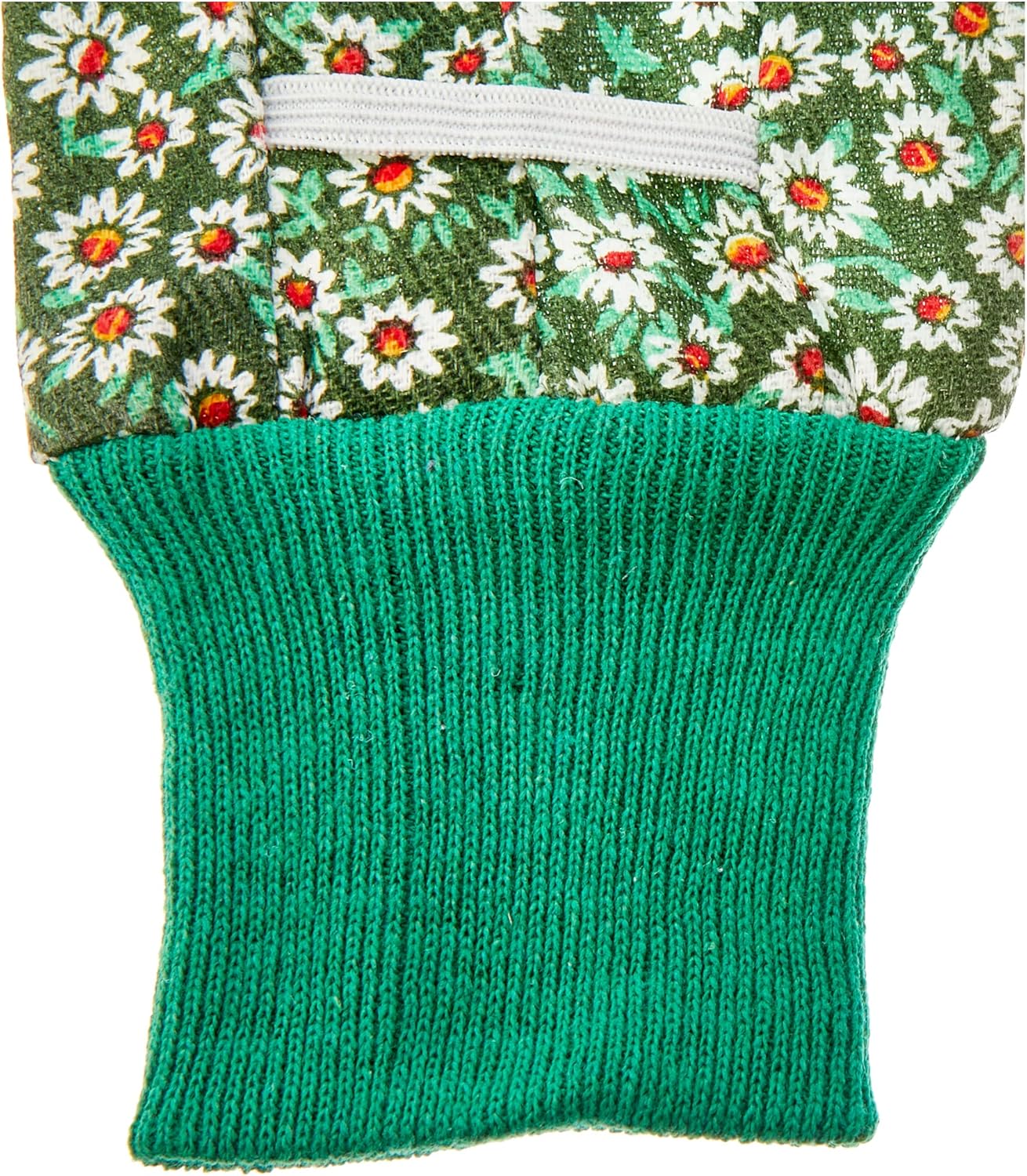 LUVA EM ALGODÃO PARA JARIDNAGEM FLORAL G VERDE