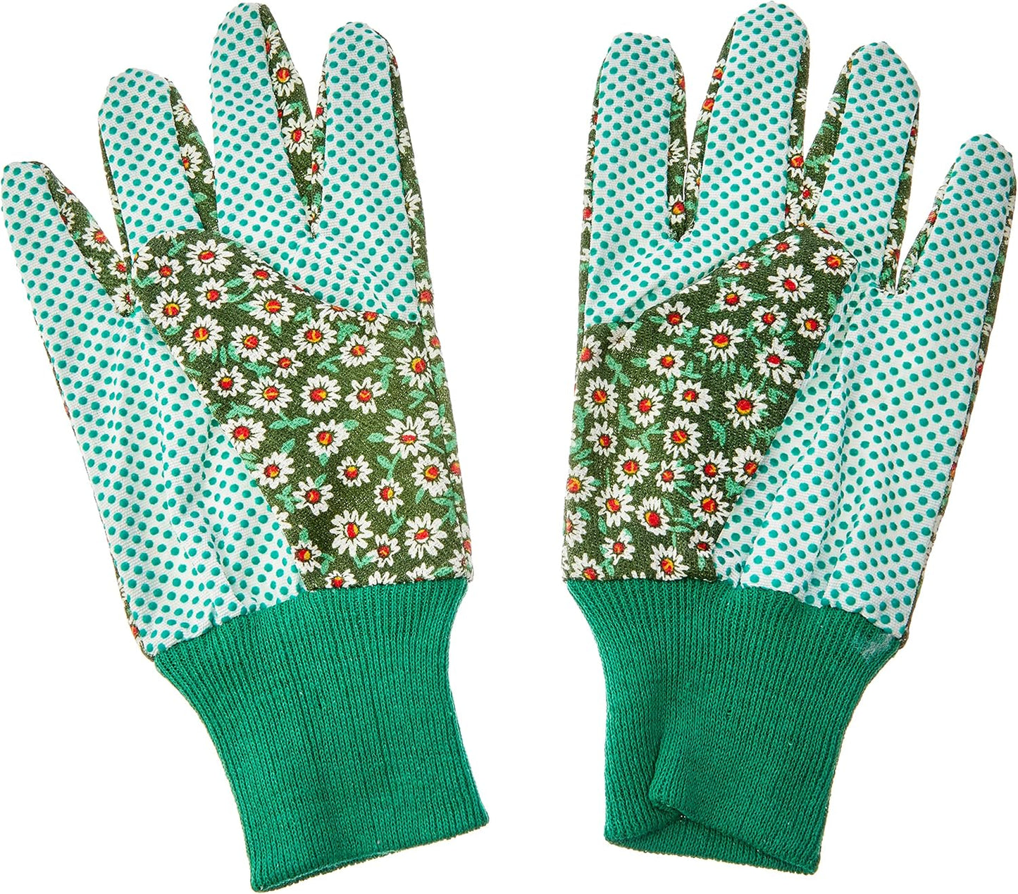 LUVA EM ALGODÃO PARA JARIDNAGEM FLORAL G VERDE