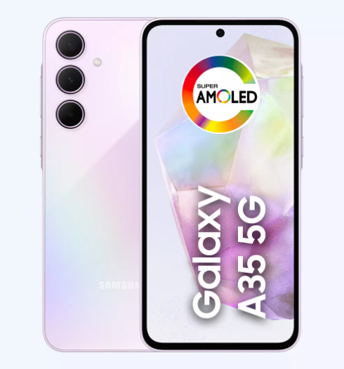 Smartphone Samsung Galaxy A35 5G 128GB 6GB RAM Azul